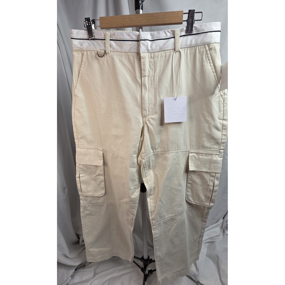 NWT Pistola Addie Cargo Trouser, IVORY  Size 30